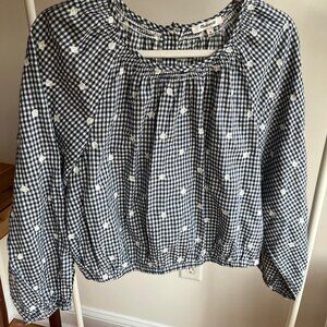 Madewell Gingham Blouse